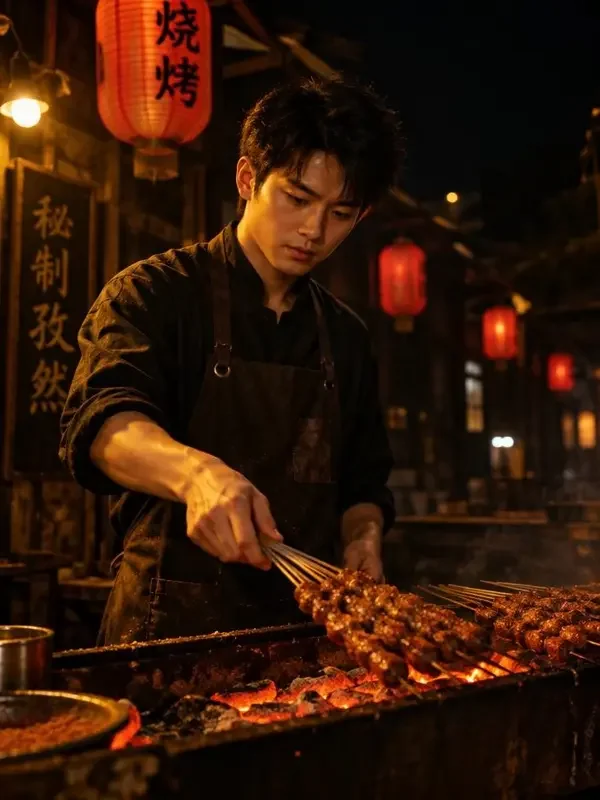 摆摊小哥亮出底牌封面
